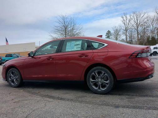 Radiant Red Metallic 2026 Honda Accord Hybrid EX-L