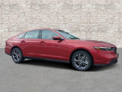 Radiant Red Metallic 2026 Honda Accord Hybrid EX-L