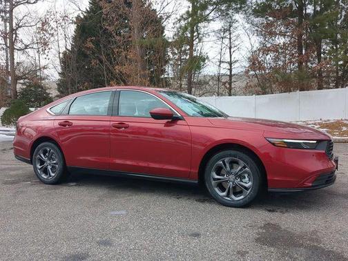 Radiant Red Metallic 2026 Honda Accord Hybrid EX-L