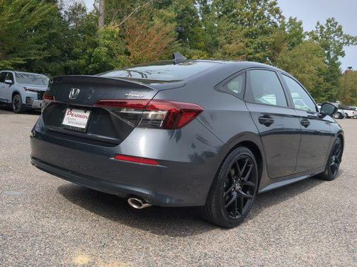 Gray Metallic 2025 Honda Civic Sport