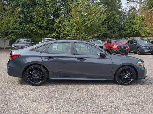 Gray Metallic 2025 Honda Civic Sport
