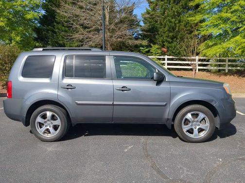 Polished Metal Metallic 2012 Honda Pilot EX-L