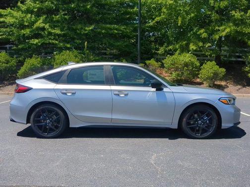 Solar Silver Metallic 2026 Honda Civic Hybrid Sport
