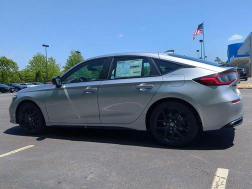 Solar Silver Metallic 2026 Honda Civic Hybrid Sport