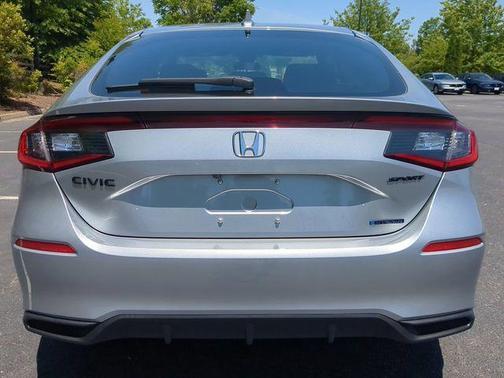 Solar Silver Metallic 2026 Honda Civic Hybrid Sport
