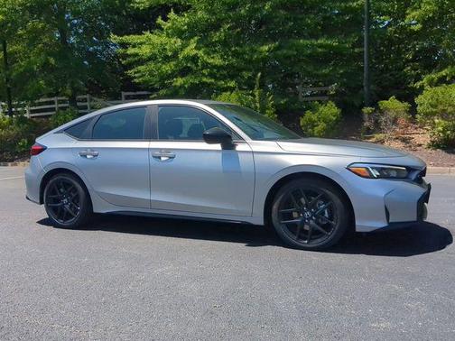 Solar Silver Metallic 2026 Honda Civic Hybrid Sport