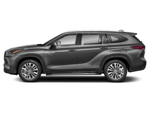 Magnetic Gray Metallic 2021 Toyota Highlander Hybrid Platinum