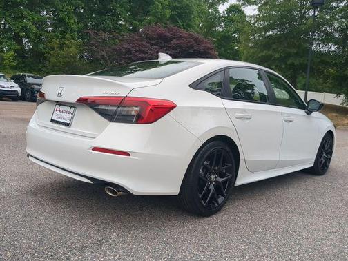 Platinum White Pearl 2023 Honda Civic Sport