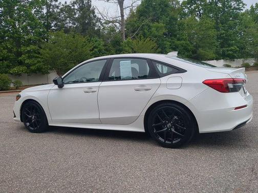 Platinum White Pearl 2023 Honda Civic Sport