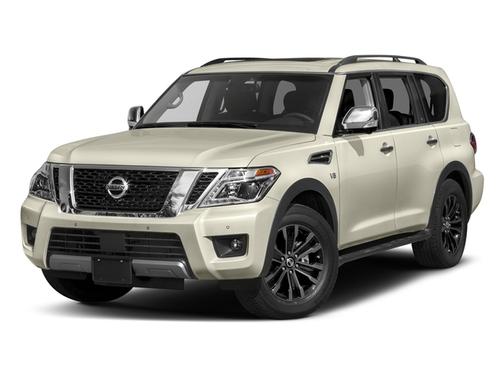 Pearl White 2017 Nissan Armada Platinum