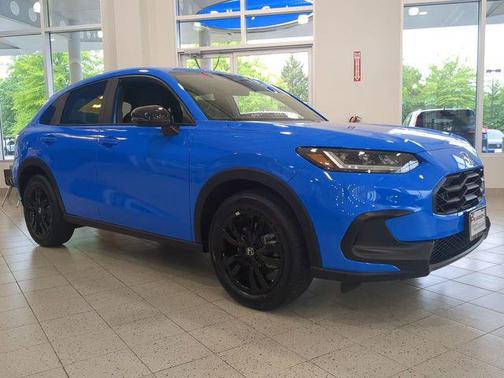 Boost Blue Pearl 2026 Honda HR-V AWD Sport