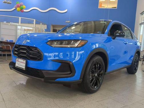 Boost Blue Pearl 2026 Honda HR-V AWD Sport