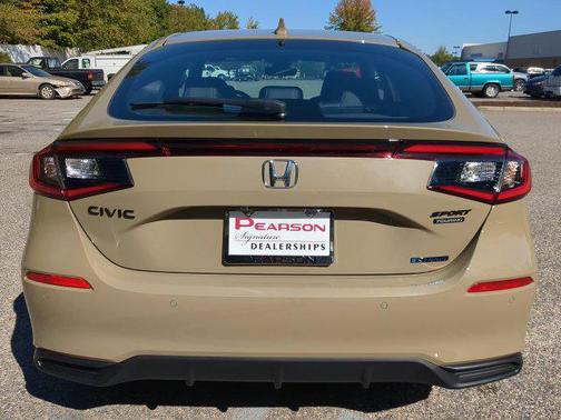 Sand Dune Pearl 2026 Honda Civic Hybrid Sport Touring
