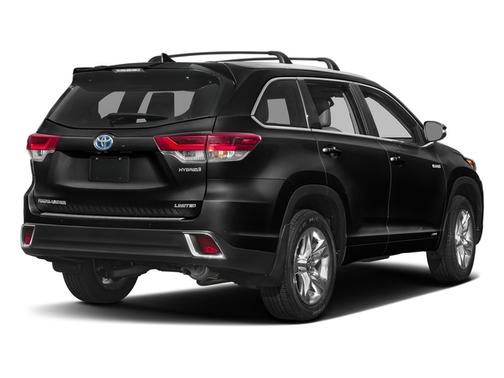 Midnight Black Metallic 2017 Toyota Highlander Hybrid XLE