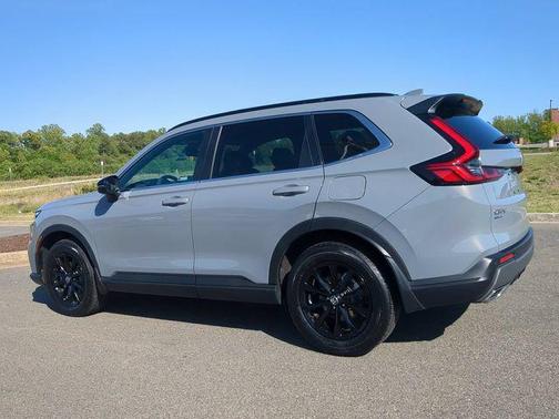 Gray 2025 Honda CR-V Hybrid Sport AWD