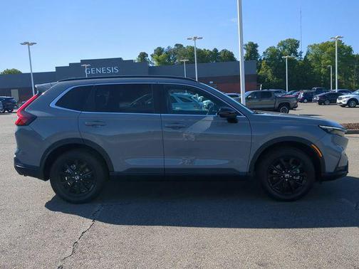 Gray 2025 Honda CR-V Hybrid Sport AWD