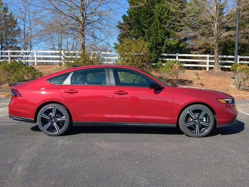 Radiant Red Metallic 2026 Honda Accord Hybrid Sport