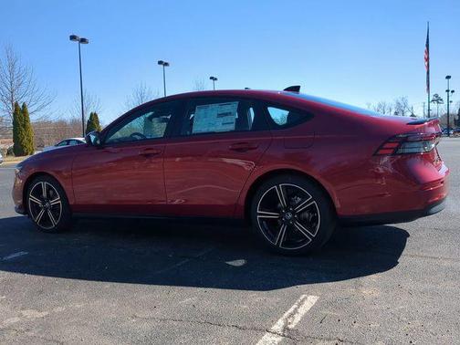 Radiant Red Metallic 2026 Honda Accord Hybrid Sport