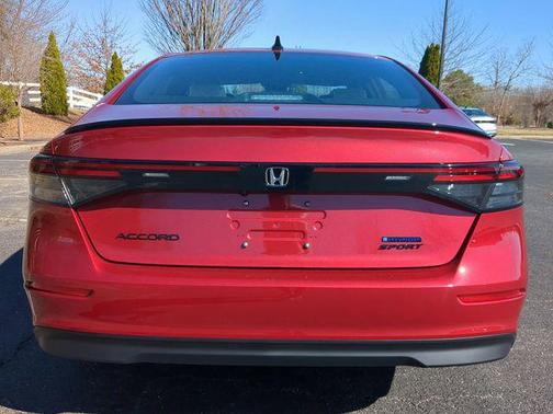 Radiant Red Metallic 2026 Honda Accord Hybrid Sport