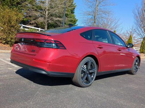 Radiant Red Metallic 2026 Honda Accord Hybrid Sport