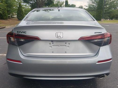 Solar Silver Metallic 2026 Honda Civic Sport