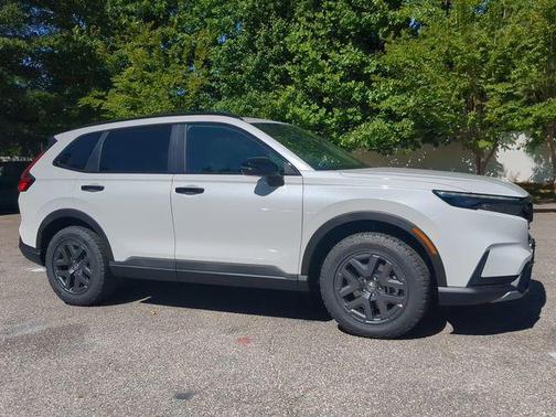 Platinum White Pearl 2026 Honda CR-V Hybrid TrailSport AWD