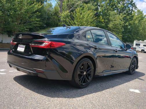 Midnight Black Metallic 2025 Toyota Camry SE