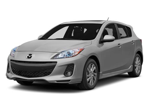 Crystal White Pearl Mica/Black 2013 Mazda Mazda3 i Touring