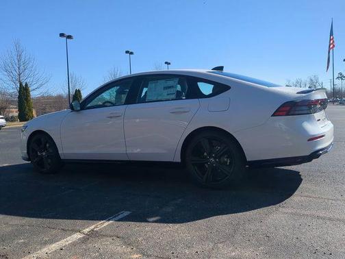 Platinum White Pearl 2026 Honda Accord Hybrid Sport-L