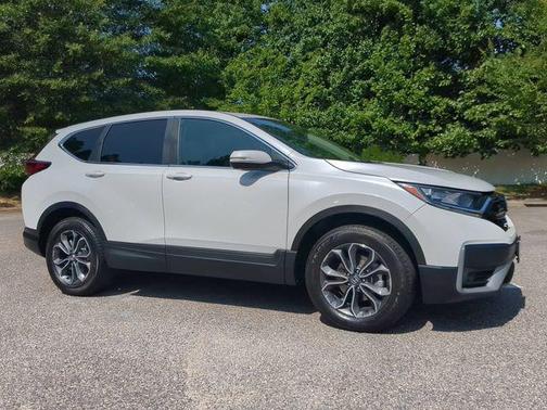 Platinum White Pearl 2022 Honda CR-V AWD EX-L