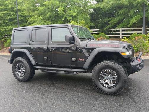 Black Clearcoat 2020 Jeep Wrangler Unlimited Rubicon