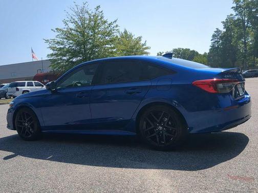 Aegean Blue Metallic 2022 Honda Civic Sport