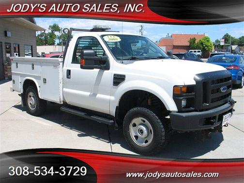 Oxford White Clearcoat 2008 Ford F-250 XL
