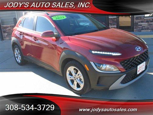 Ultimate Red 2023 Hyundai KONA SEL