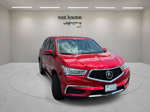 Red 2020 Acura MDX 3.5L