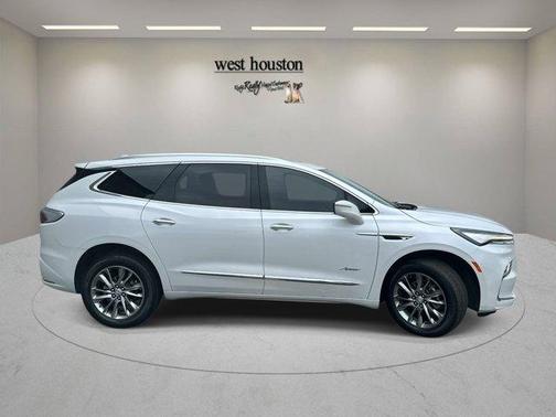 White Frost Tri-Coat 2023 Buick Enclave Avenir