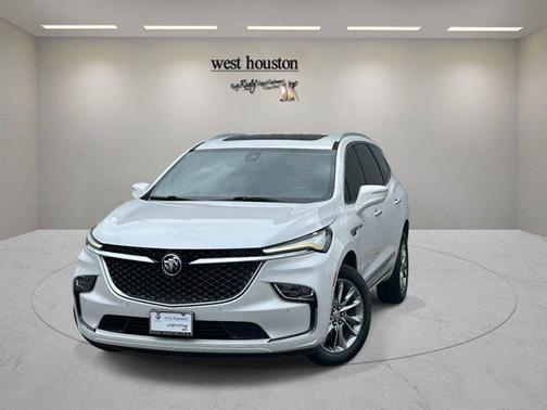 White Frost Tri-Coat 2023 Buick Enclave Avenir