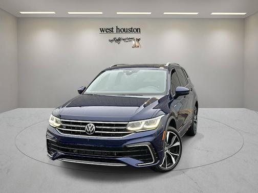 Atlantic Blue 2024 Volkswagen Tiguan 2.0T SEL R-Line