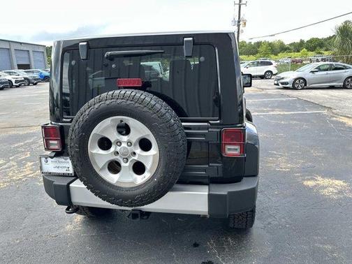 Black Clearcoat 2014 Jeep Wrangler Sahara