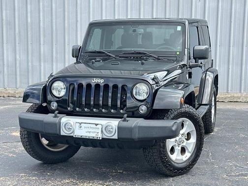 Black Clearcoat 2014 Jeep Wrangler Sahara