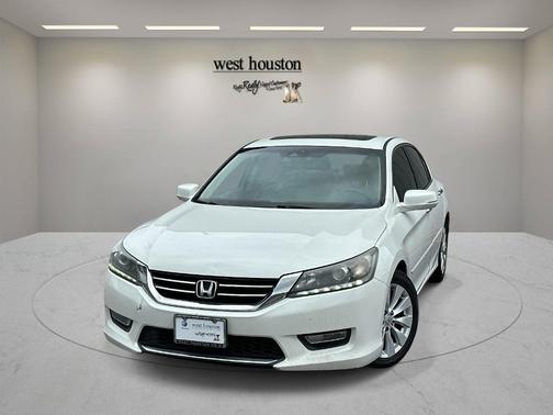 White 2013 Honda Accord EX-L
