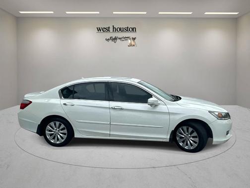 White 2013 Honda Accord EX-L