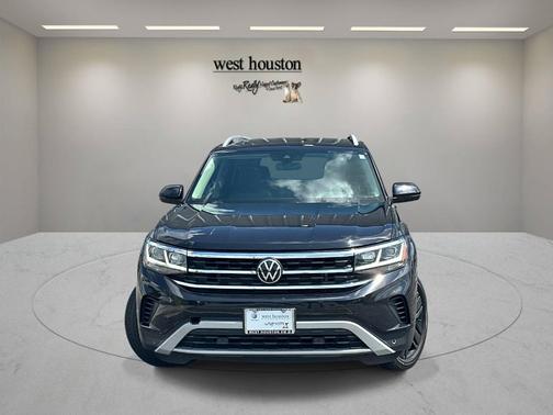 Deep Black Pearl Effect 2021 Volkswagen Atlas 3.6L SEL
