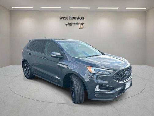 Gray 2021 Ford Edge ST