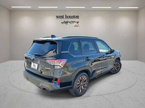 Crystal Black Silica 2025 Subaru Forester Hybrid Sport