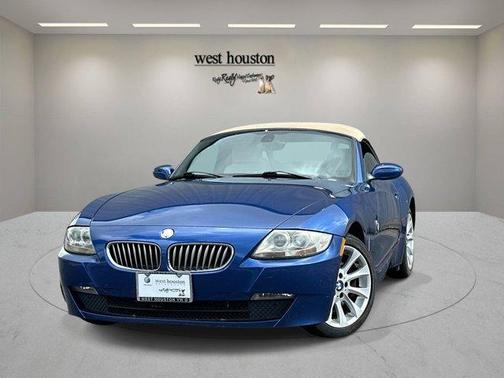 Blue 2006 BMW Z4 3.0si Roadster
