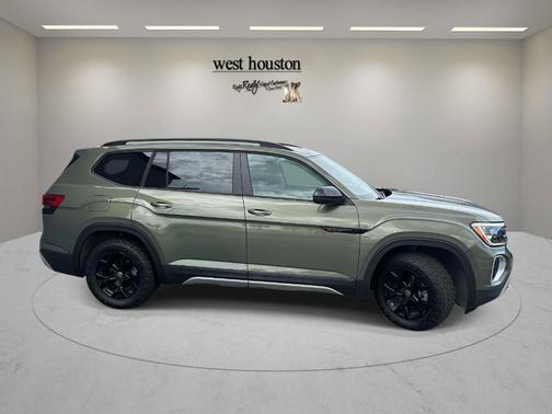 Avocado Green 2024 Volkswagen Atlas 2.0T Peak Edition SEL
