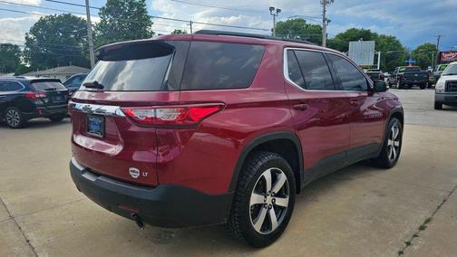 Maroon 2019 Chevrolet Traverse LT Leather