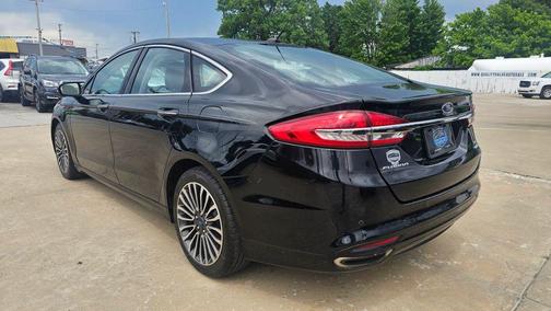 Shadow Black 2018 Ford Fusion SE