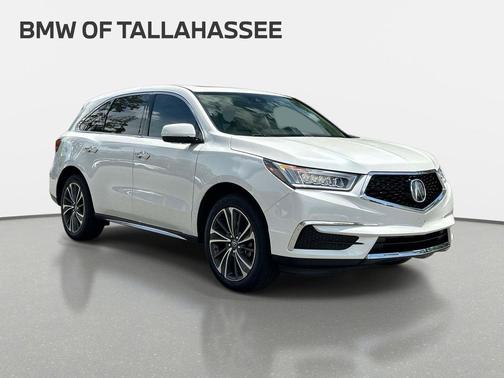 Platinum White Pearl 2020 Acura MDX 3.5L w/Technology Package